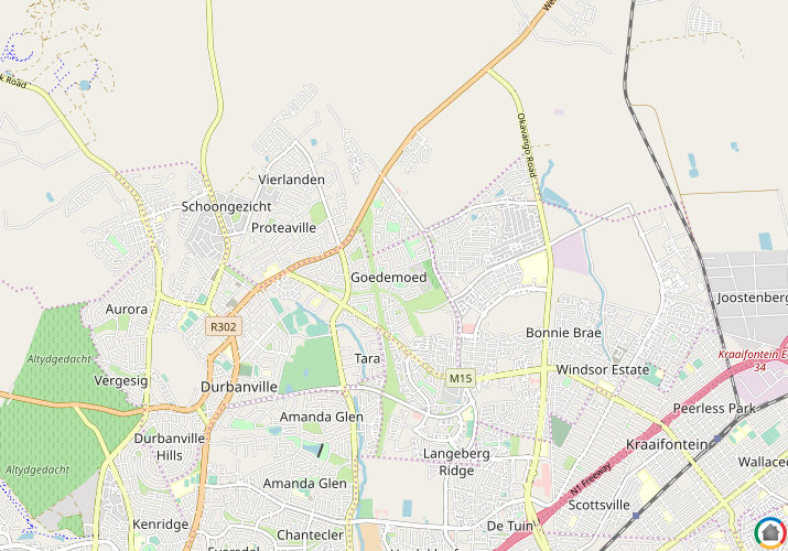 Map location of Goedemoed